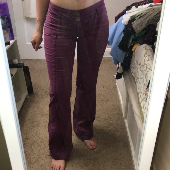 Earth Rocks Plum Pants - Picture 3 of 6